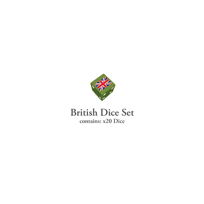 BR908 British EW Dice (x20)