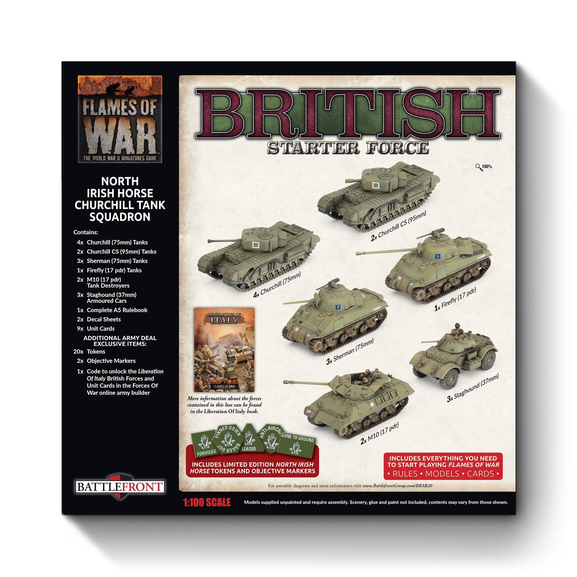 BRAB20 British Army Deal - North Irish Horse Churchill Tank Squadron