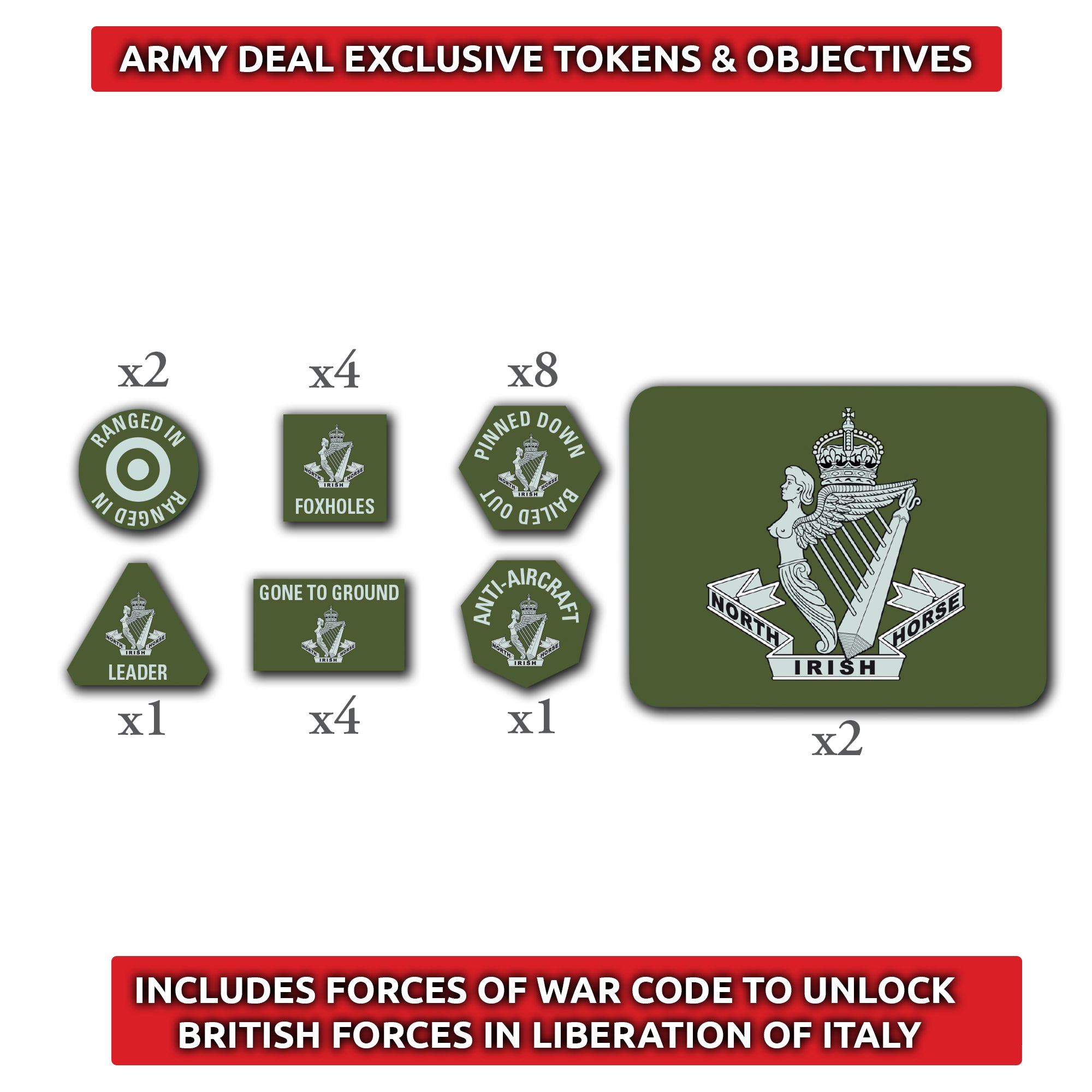 BRAB20 British Army Deal - North Irish Horse Churchill Tank Squadron