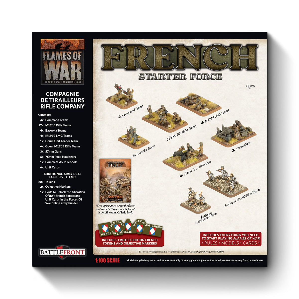 FRAB04 French Army Deal - Compagnie De Tirailleurs Rifle Company