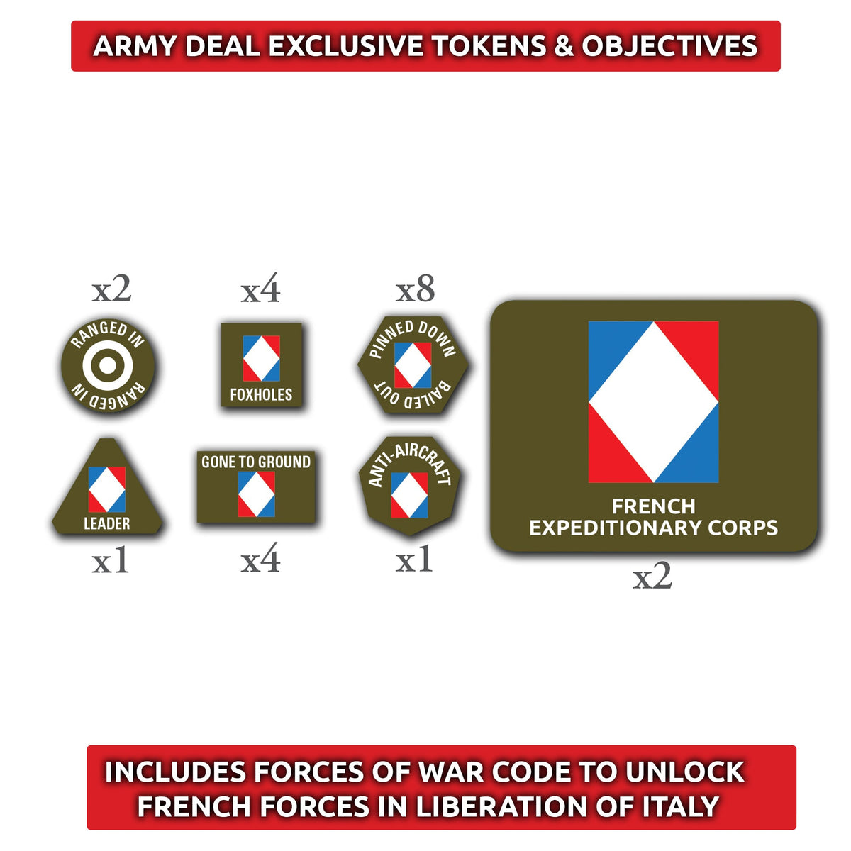FRAB04 French Army Deal - Compagnie De Tirailleurs Rifle Company