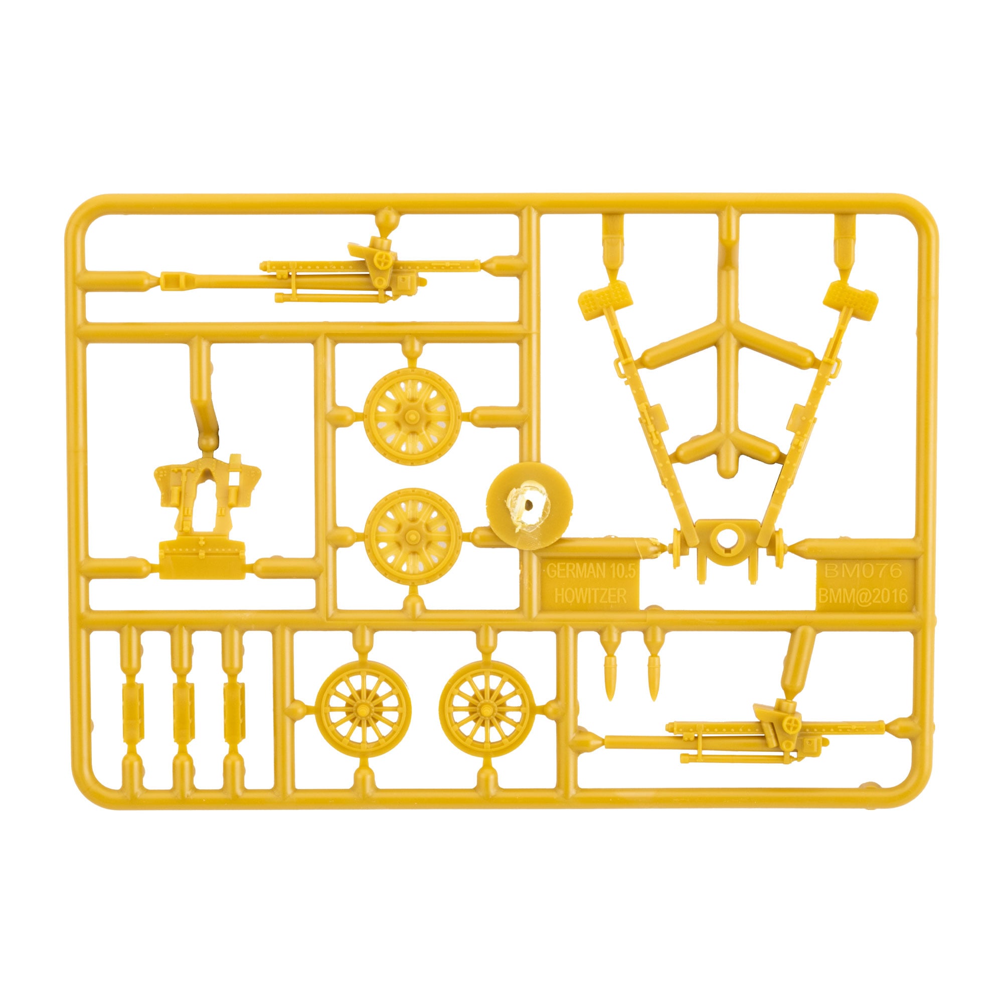 GBX213 FJ 10.5cm Artillery Battery (x4 guns Plastic)