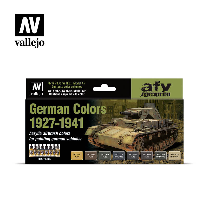 71205 ドイツ軍カラーセット 1927-1941