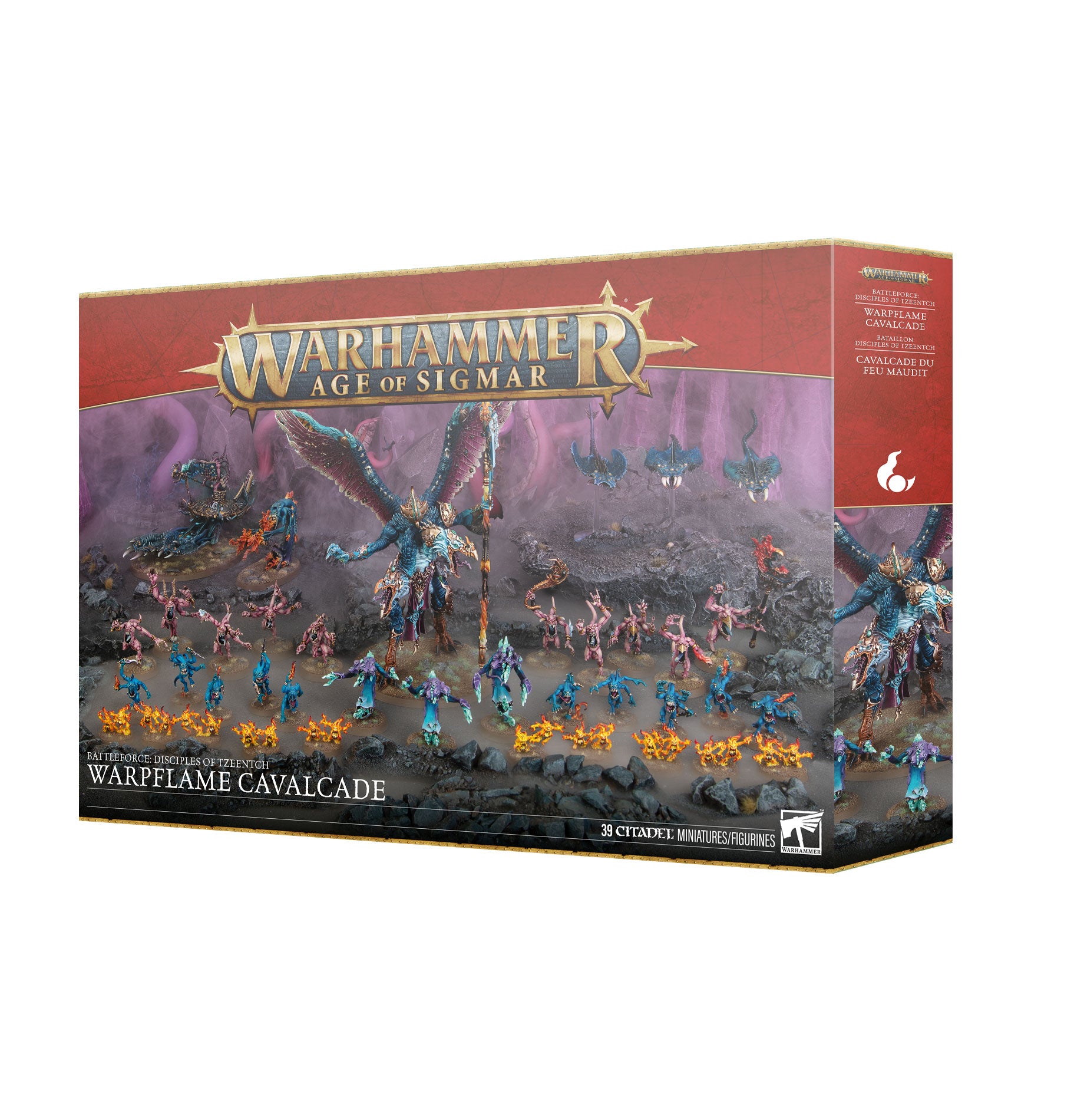 バトルフォース：ディサイプル・オヴ・ティーンチ：魔炎の行列　DISCIPLES/TZEENTCH: WARPFLAME CAVALCADE