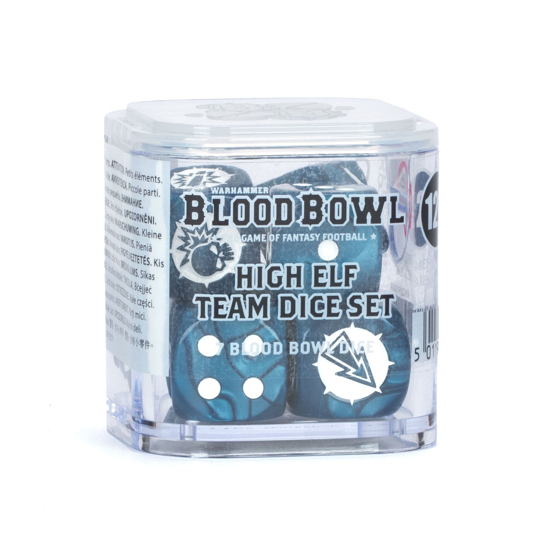ブラッドボウル：ハイエルフ・チーム・ダイスセット　BLOOD BOWL: HIGH ELF TEAM DICE SET