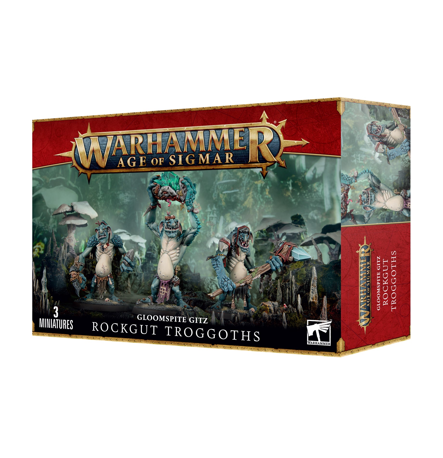 GLOOMSPITE GITZ: ROCKGUT TROGGOTHS グルームスパイト・ギット：ロックガット・トロゴス