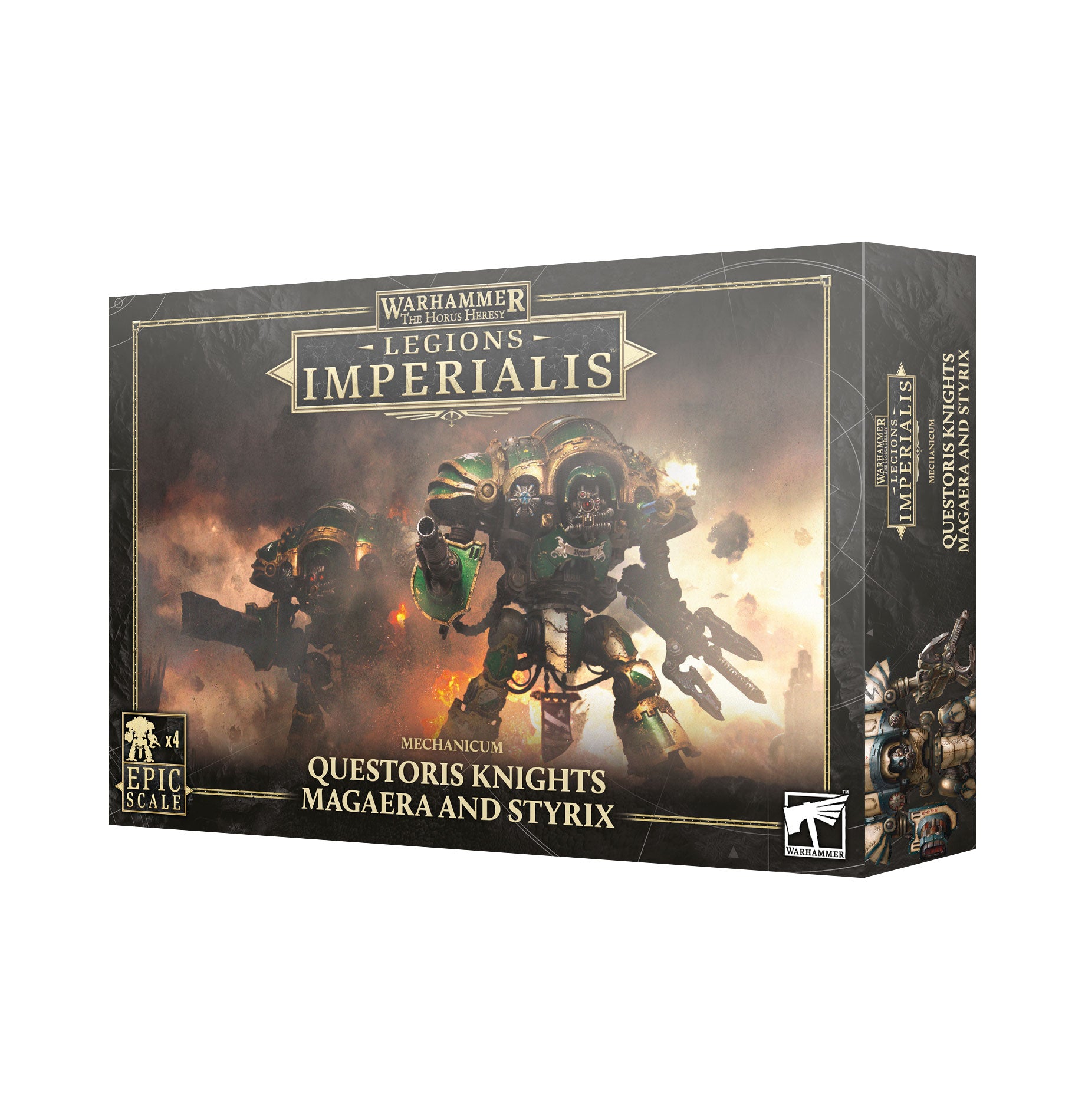 メカニカム・クエストリス・ナイト・マガエラ＆スティリクス
L/I: MECHANICUM QUESTORIS KNIGHTS MAGAERA AND STYRIX