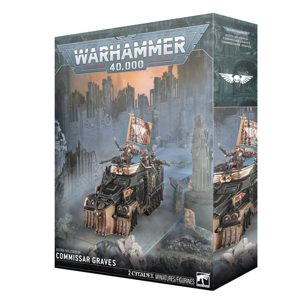 アストラ・ミリタルム：政治将校グレイヴス COMMISSAR GRAVES アストラ・ミリタルム：政治将校グレイヴス ASTRA MILITARUM