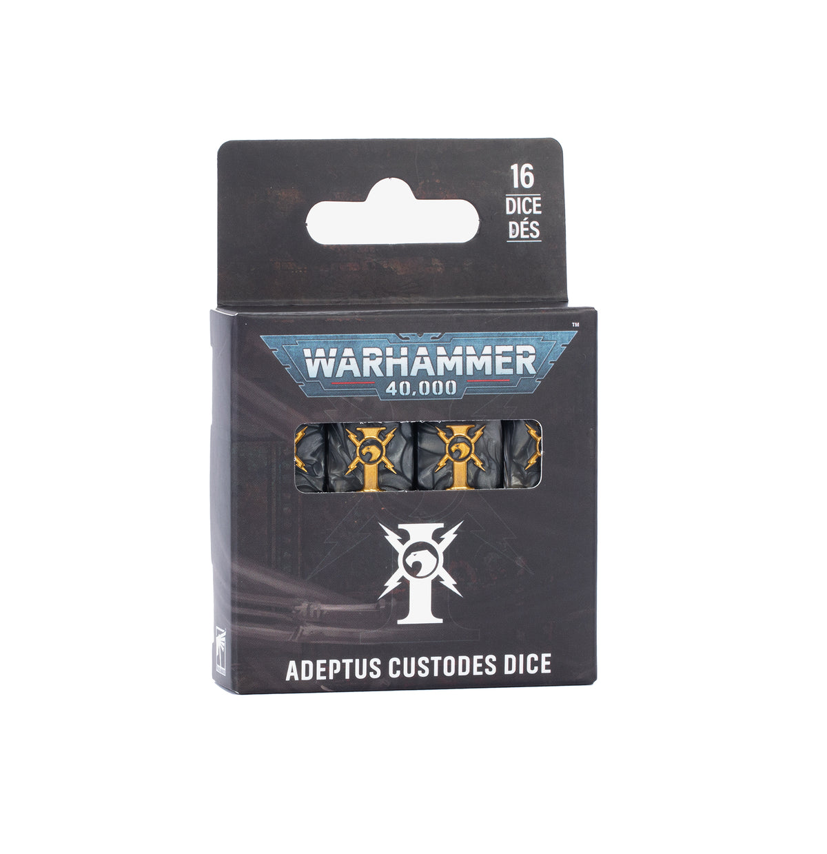 ウォーハンマー40,000：『アデプトゥス・カストーデス』ダイス　WARHAMMER 40000: ADEPTUS CUSTODES DICE