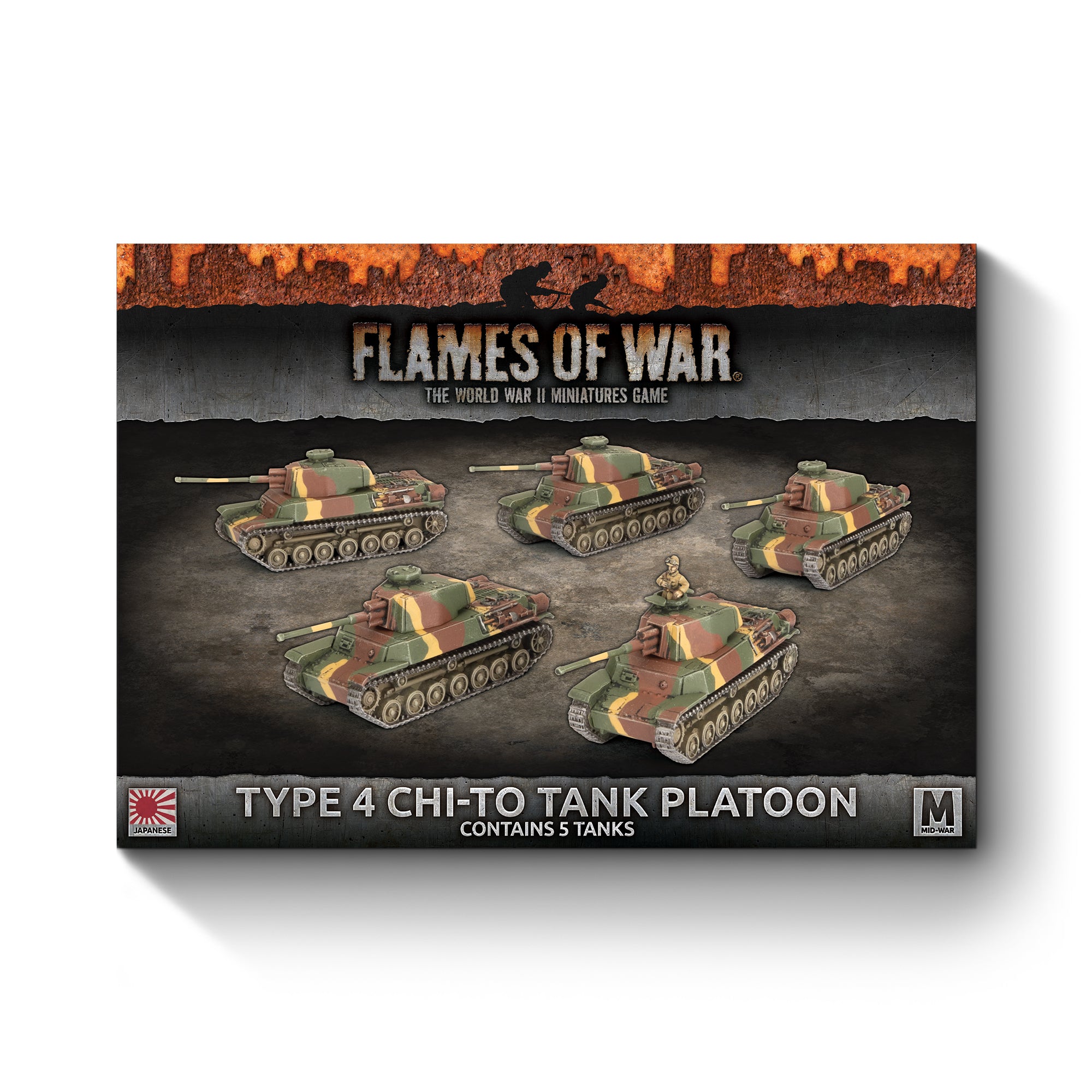 jbx19 Type 4 Chi-To Tank Platoon (x5)