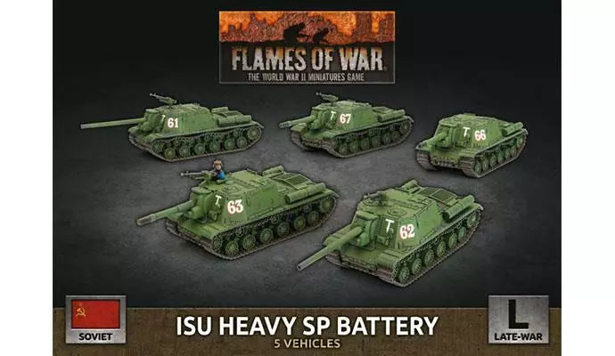 ISU Heavy SP Battery (x5 Plastic)