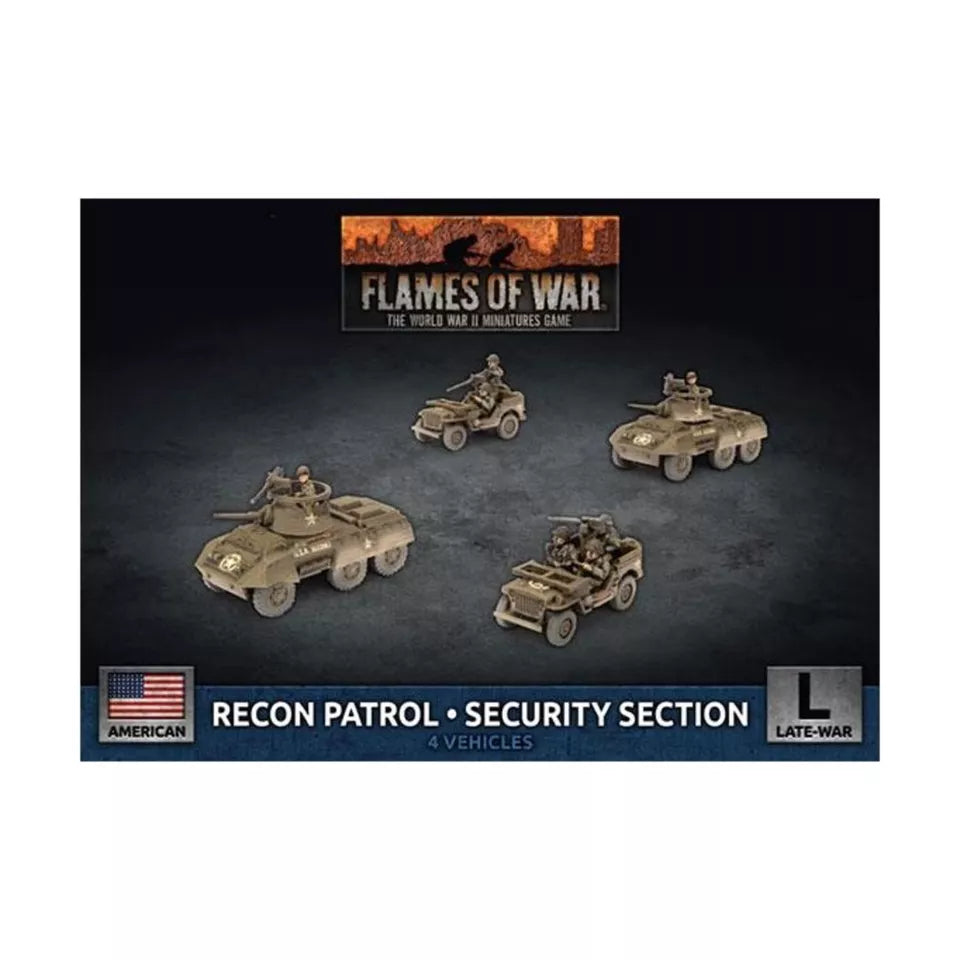 M8 Cavalry Recon Platoon (x4 Plastic)