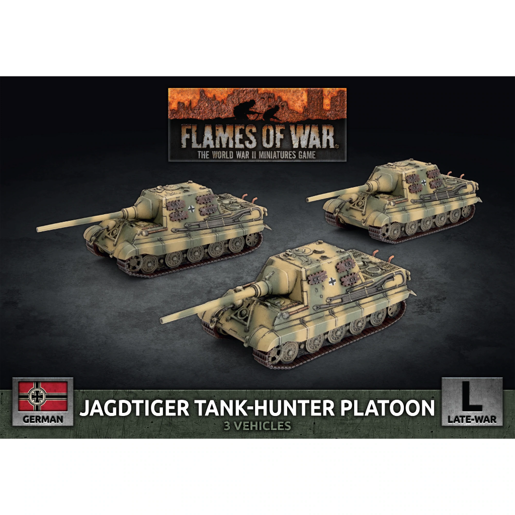 Jagdtiger (12.8cm) TankHunter Platoon (3x Plastic)