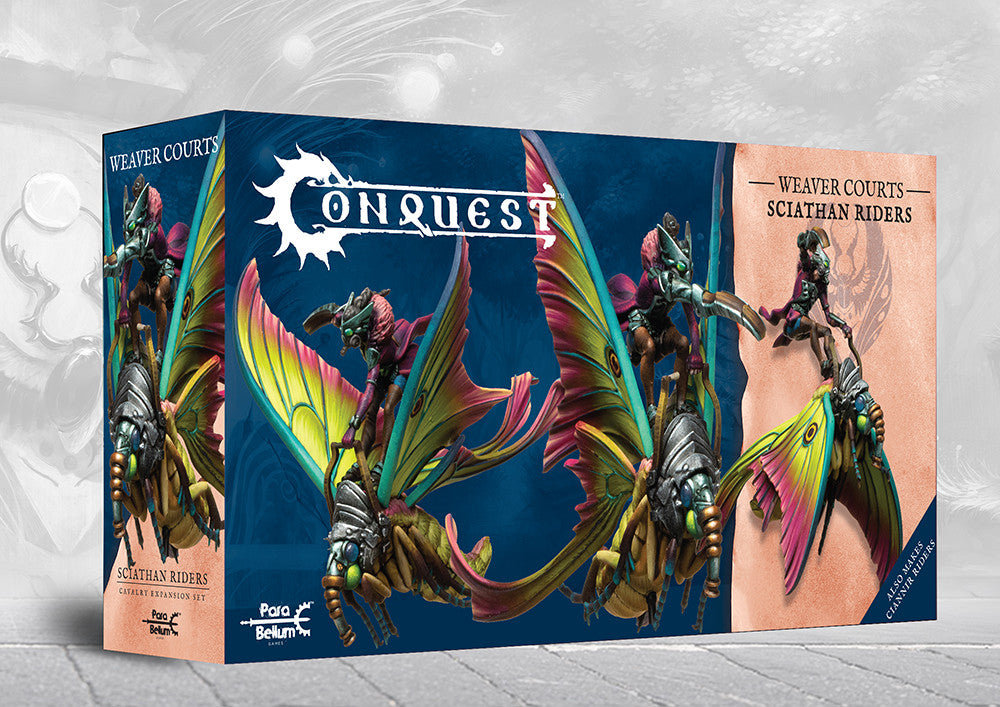 Weaver Courts: Sciathan Riders (pronounced Shkee-haan)