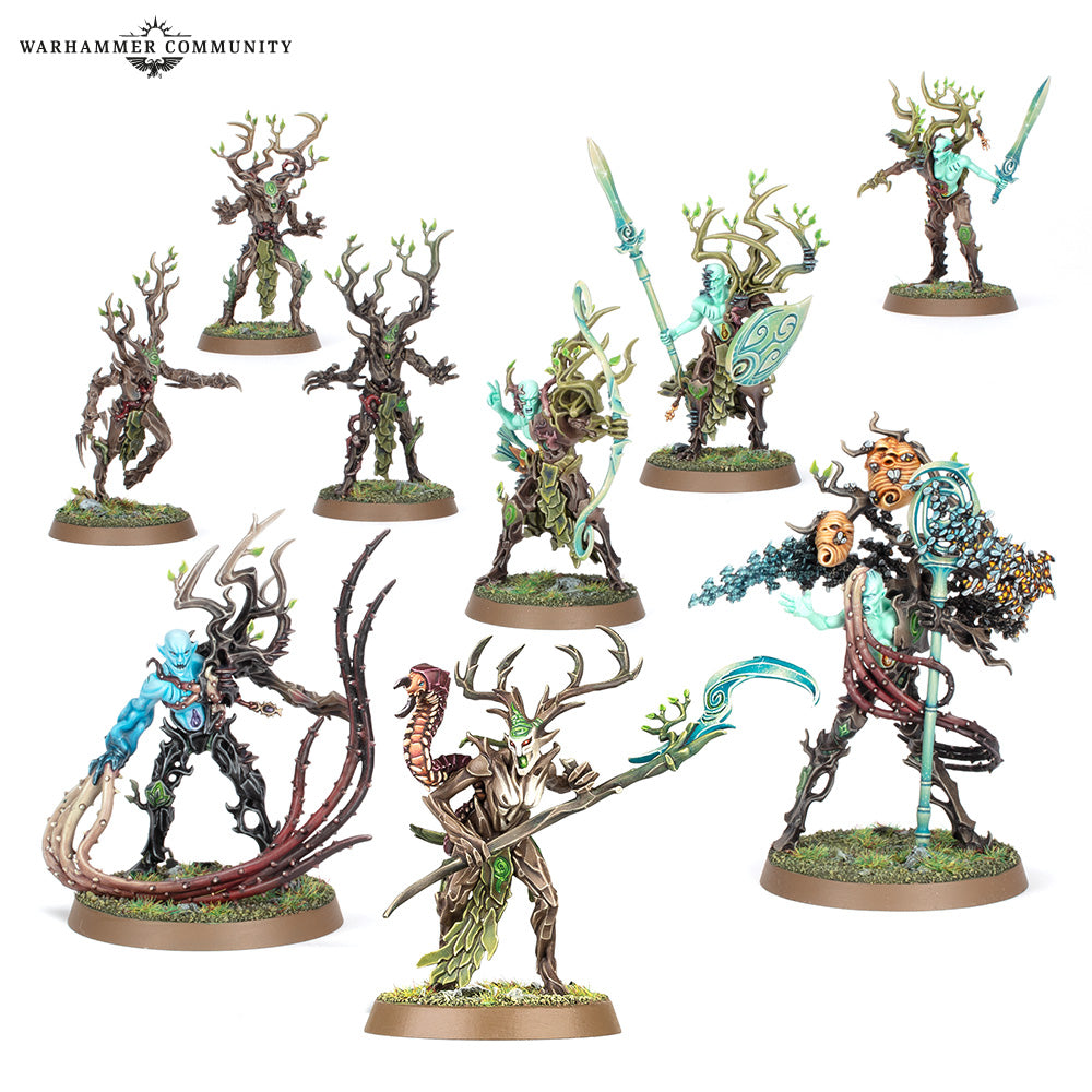 名高き連隊：シルヴァネス：ねじれた樹枝 SYLVANETH: THE TWISTED BRANCH