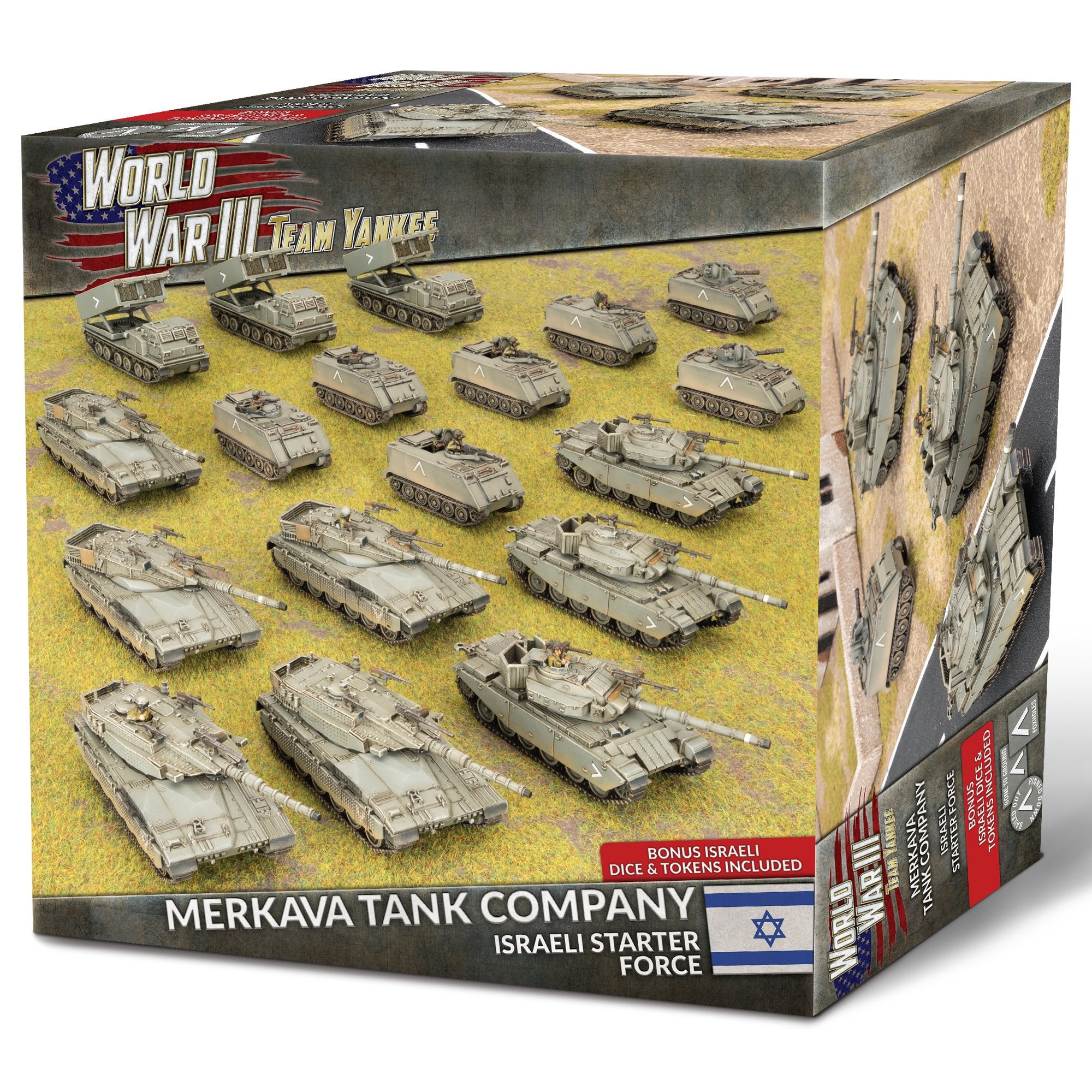 tisab02 Merkava Tank Company Israeli Starter Force - Limited Edition