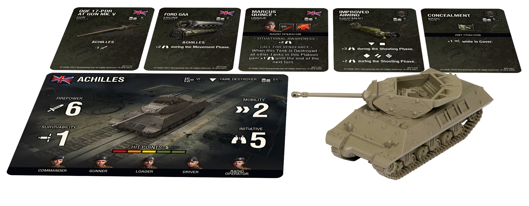 wot97 U.K. Tank Platoon 4 (Churchill I, Tortoise, Achilles)