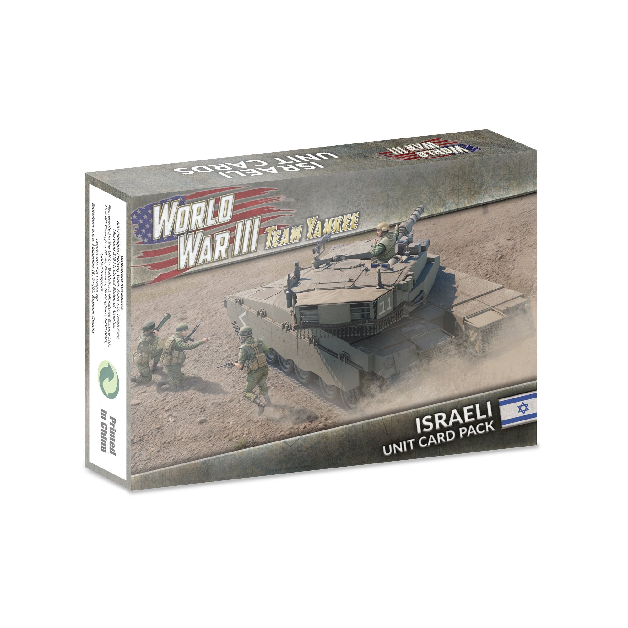 ww3-10u Israeli Unit Card Pack (x48 Cards) - Limited Edition