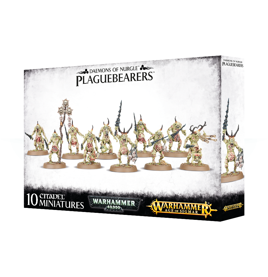 MAGGOTKIN OF NURGLE: PLAGUEBEARERS マゴットキン・オヴ・ナーグル：プレーグベアラー