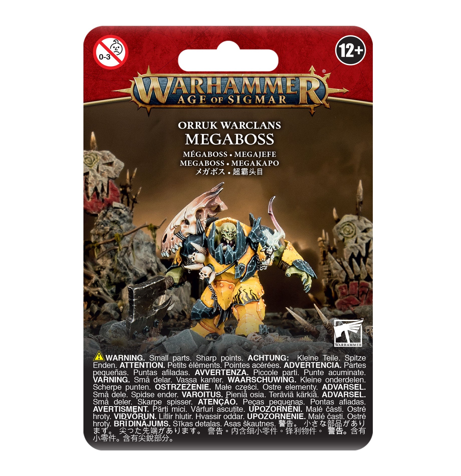 ORRUK WARCLANS: ORRUK MEGABOSS オールク・ウォークラン：オールク・メガボス