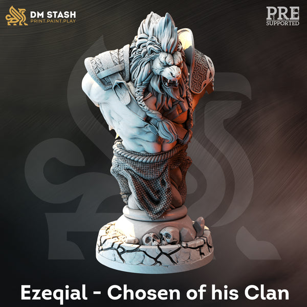Ezeqial - Chosen of his Clan - Bust