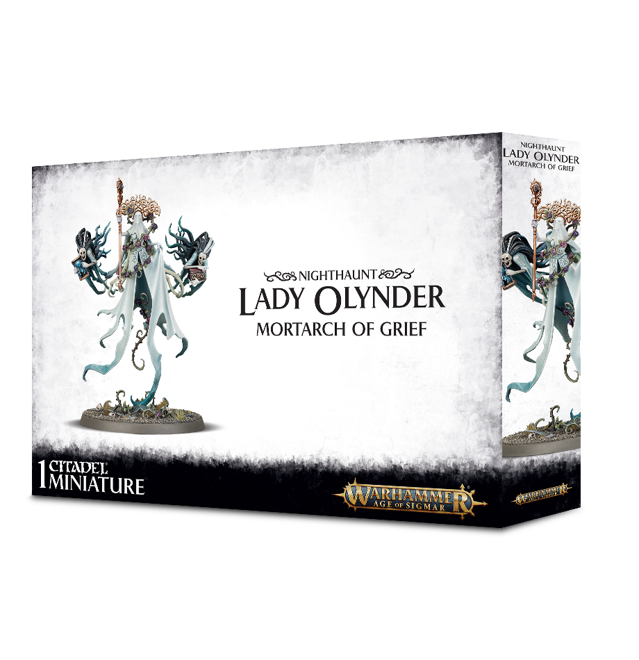 NIGHTHAUNT: LADY OLYNDER MORTARCH OF GRIEF ナイトホーント：嘆きの御使レディ・オリンダー