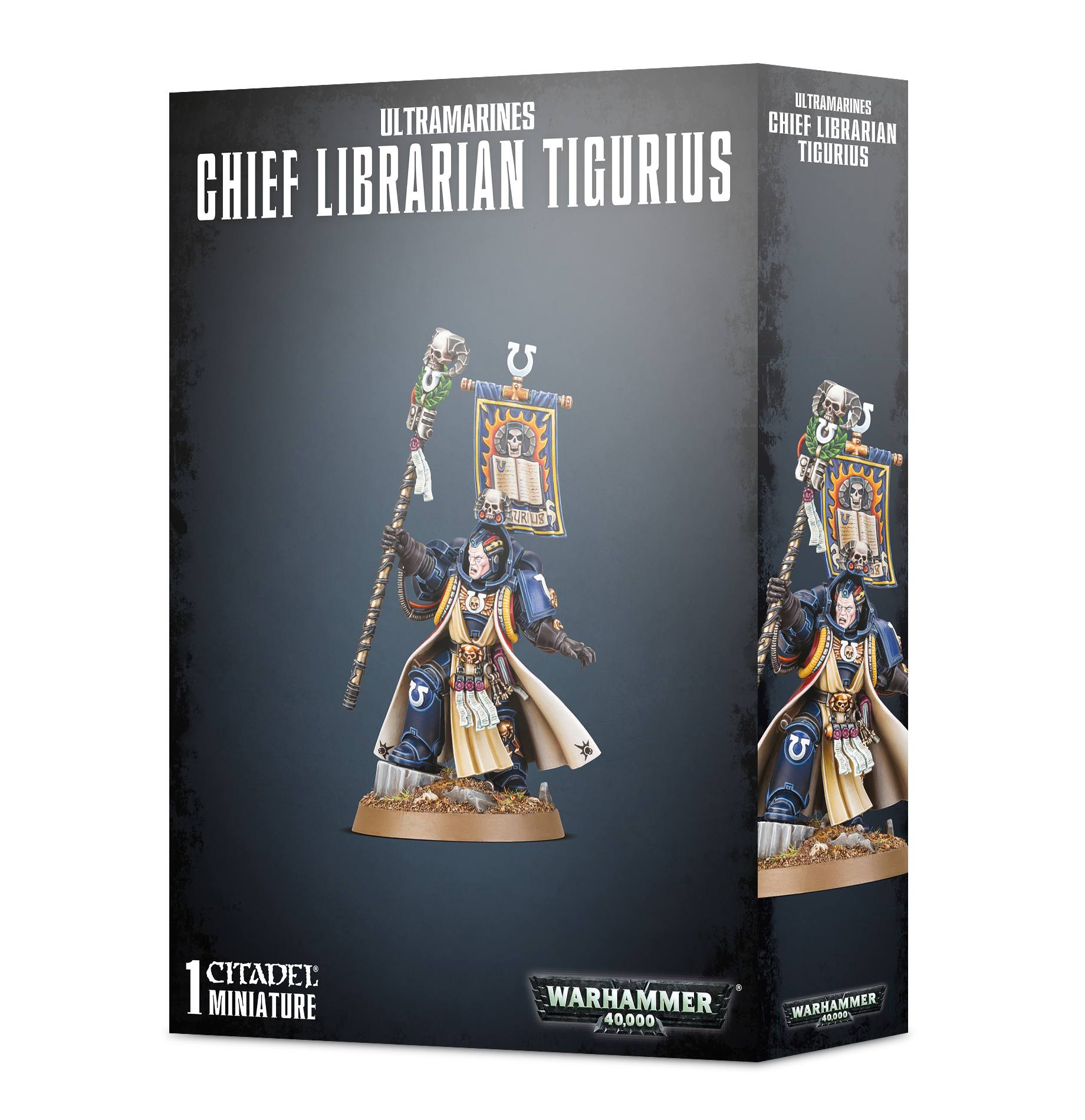 ULTRAMARINES CHIEF LIBRARIAN TIGURIUS ウルトラマリーン：主席司書官ティグリウス