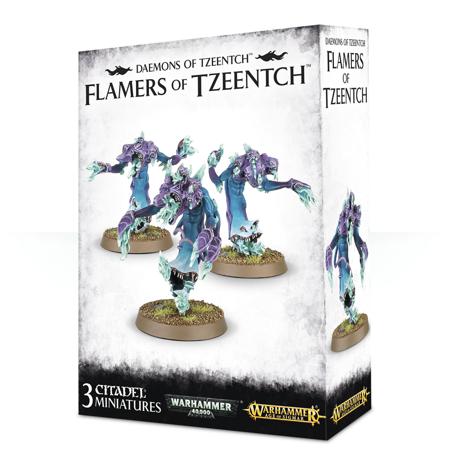 DAEMONS OF TZEENTCH FLAMERS OF TZEENTCH　ディサイプル・オヴ・ティーンチ：フレイマー・オヴ・ティーンチ