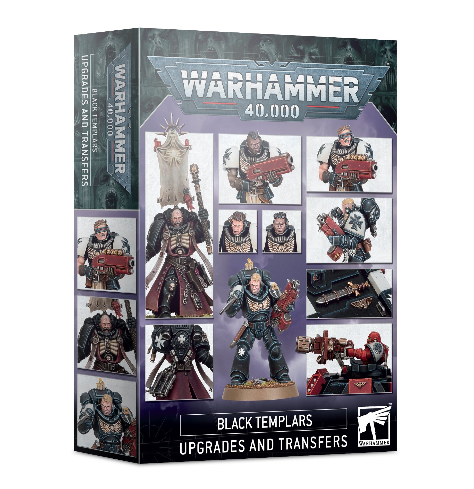 BLACK TEMPLARS: UPGRADES AND TRANSFERS 	ブラックテンプラー:アップグレード＆デカールシート