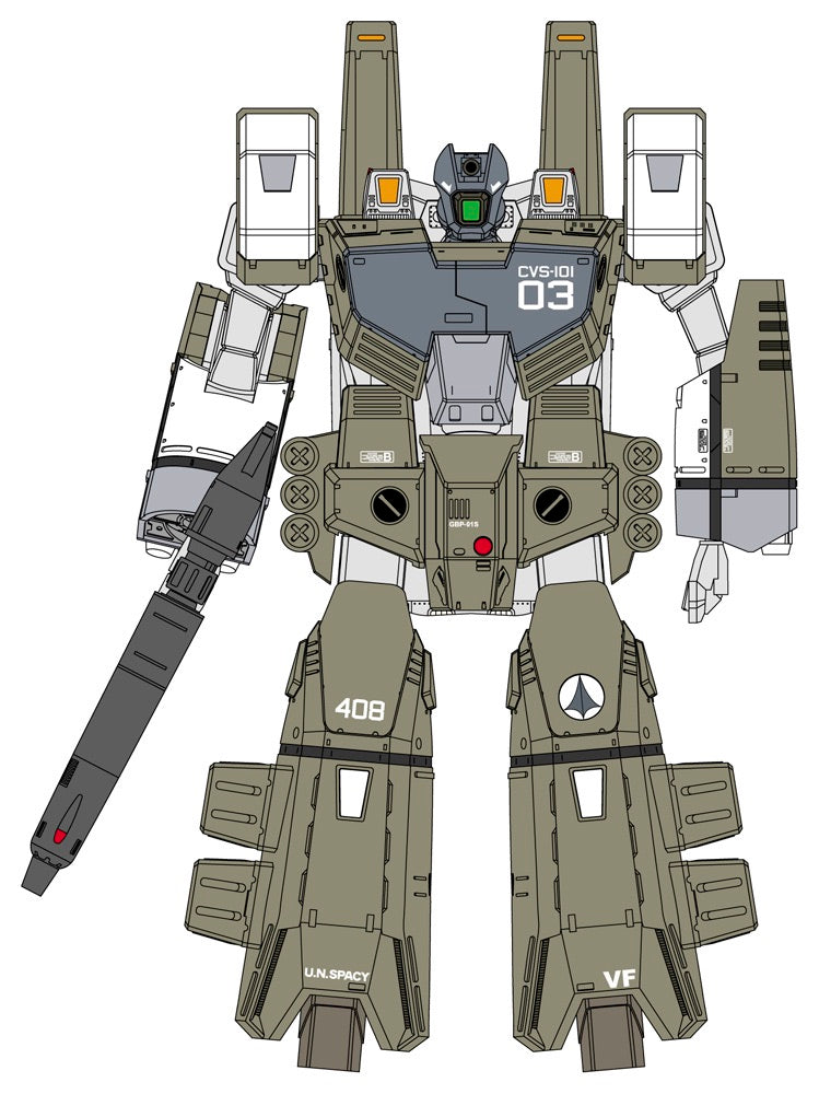 1/72 VF-1A ｱｰﾏｰﾄﾞﾊﾞﾙｷﾘｰ ﾌﾞﾙｽﾞｱｲ作戦part1