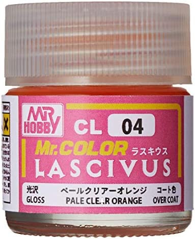 Mr.ｶﾗｰ LASCIVUS CL04 ｸﾘｱｰﾍﾟｰﾙｵﾚﾝｼﾞ(10ml)